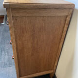 Chest of drawers in chene