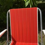Pair of 70s folding camping chairs