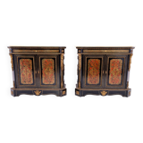 Un ensemble unique de commodes Boulle, France, vers 1860.