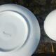 Coffee porcelain service -old signed Roussel J. decoration daisy