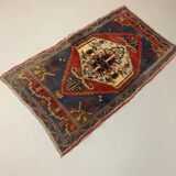 Small Vintage Turkish Rug 115x60 cm, Short Runner, Tribal, Shabby Chic