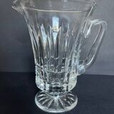 Broc pitcher in cut crystal