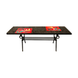 Table basse en céramique vintage