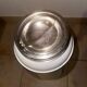 Italian ashtray 1970's in white plastic with its space age tulip foot