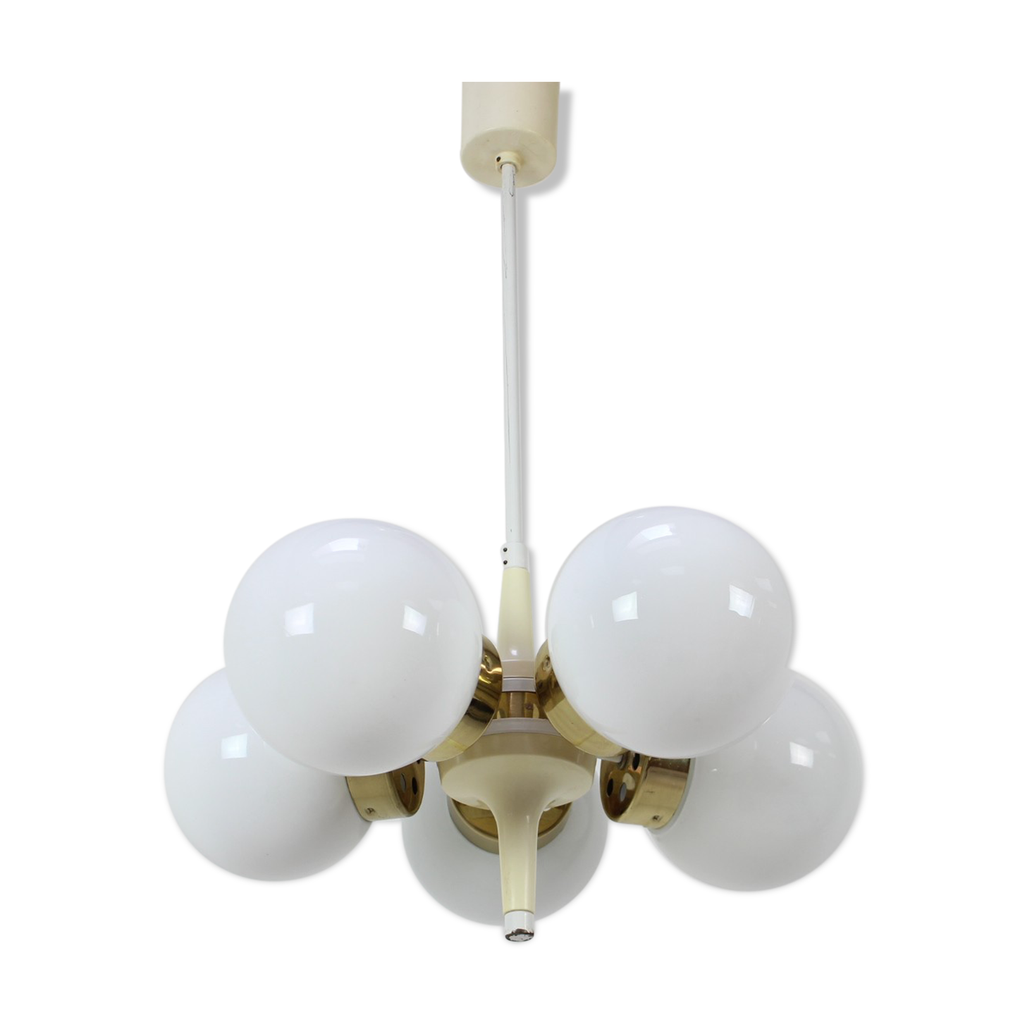 Space Age Chandelier Sputnik by Elektroinstala Decin, 1970s
