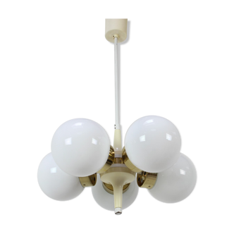 Space Age Chandelier Sputnik by Elektroinstala Decin, 1970s