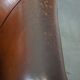 Vintage club armchair in sheepskin leather