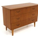 Scandinavian teak chest of drawers, Sweden, 1960