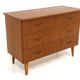 Commode scandinave en teck, Suède, 1960