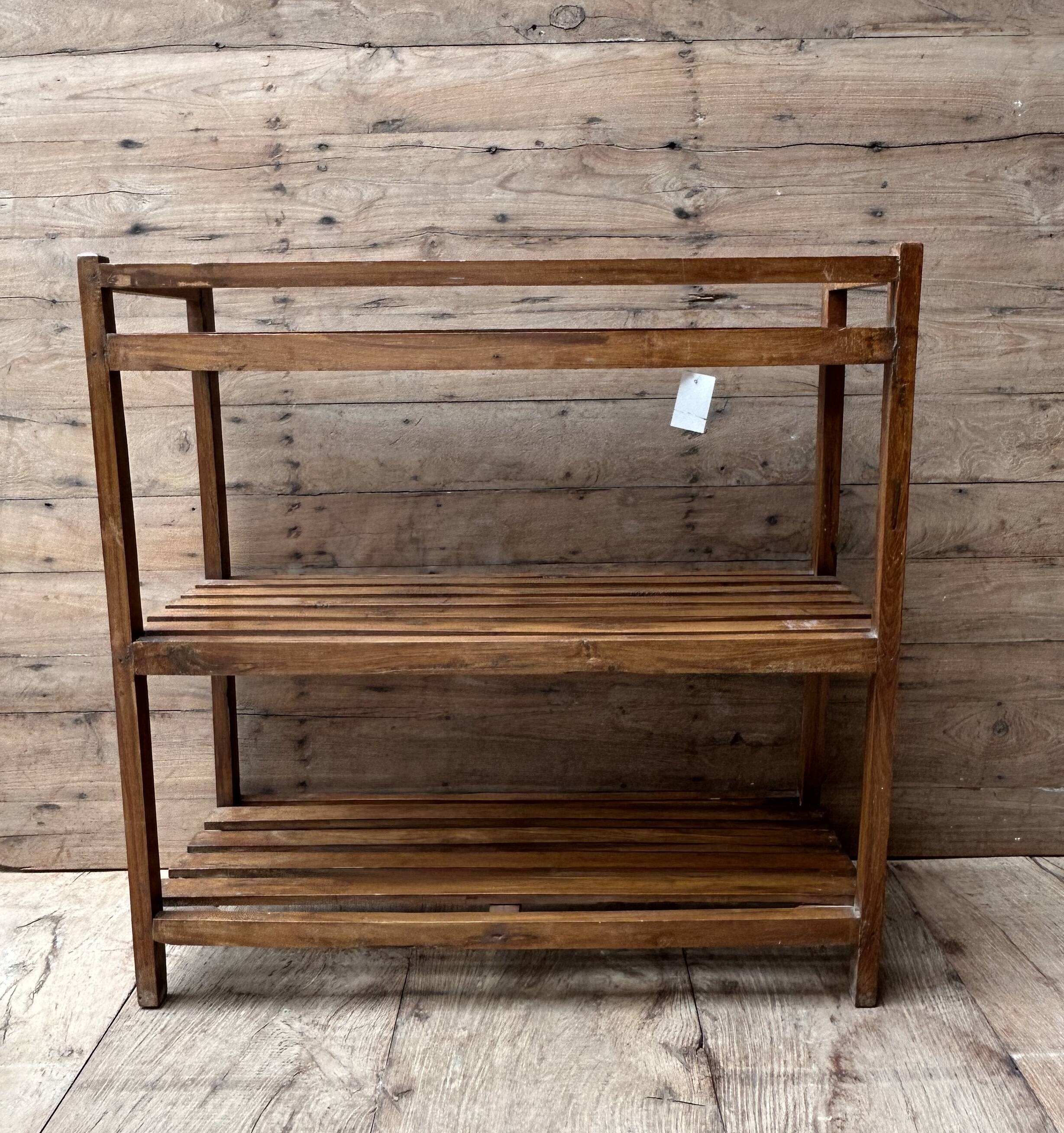 teak shelf from Burma