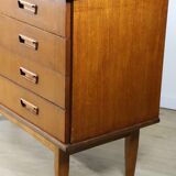 Scandinavian teak chest of drawers, 1960