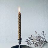 Old silver candle holder