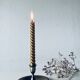 Old silver candle holder