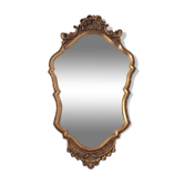 Old 70x40cm gilded wooden mirror