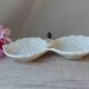Duck serving dish in slip, serving dish for duck aperitif