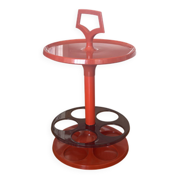 Table appoint / bar vintage orange