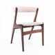 Ensemble de six chaises t21 fire model, korup stolefabrik, années 1960