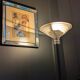 Vintage floor lamp Art Deco style