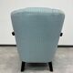 Art Deco blue club chairs
