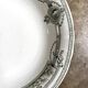 Round hollow dish in ironstone St Amand and Hamage, "Medallion" service