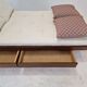 Teak Daybed with Hermes Cushions and Bolster, 1960s