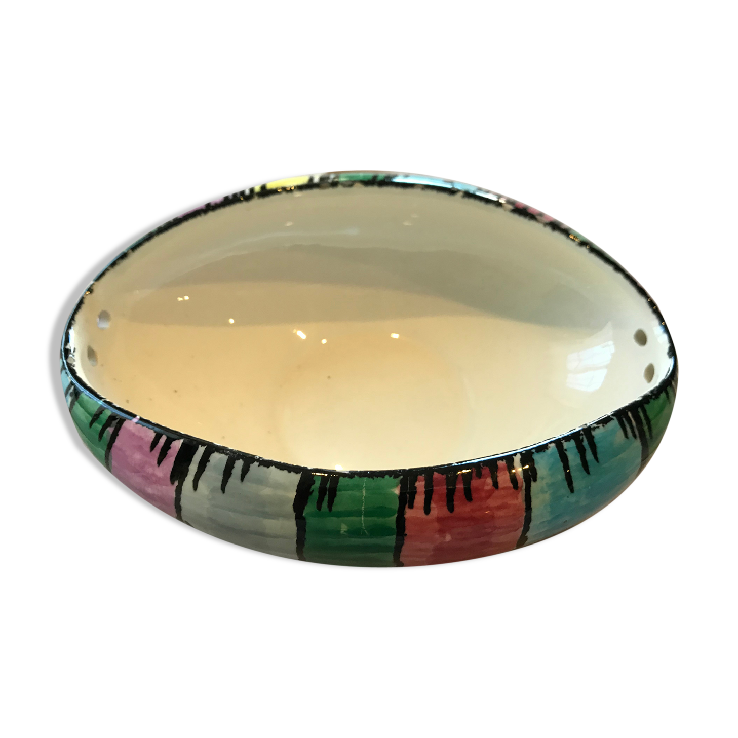 Vintage earthenware bowl