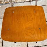 Compass chair in metal and wood 1950s/60s
