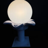 Opaline palm tree ceiling light from the 1980s.