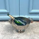 French stag handle champagne bucket wine cooler pedestal bowl