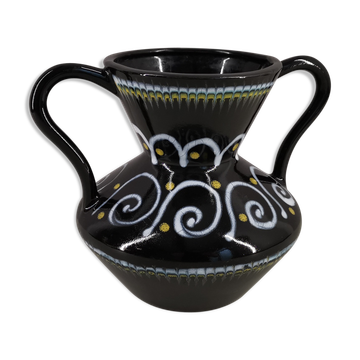 Ceramic vase by T.B décor and antique shape 50