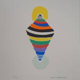 Sonia Delaunay: Top-dress, Rio - Signed lithograph