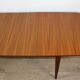 Table de repas extensible vintage en teck – années 60
