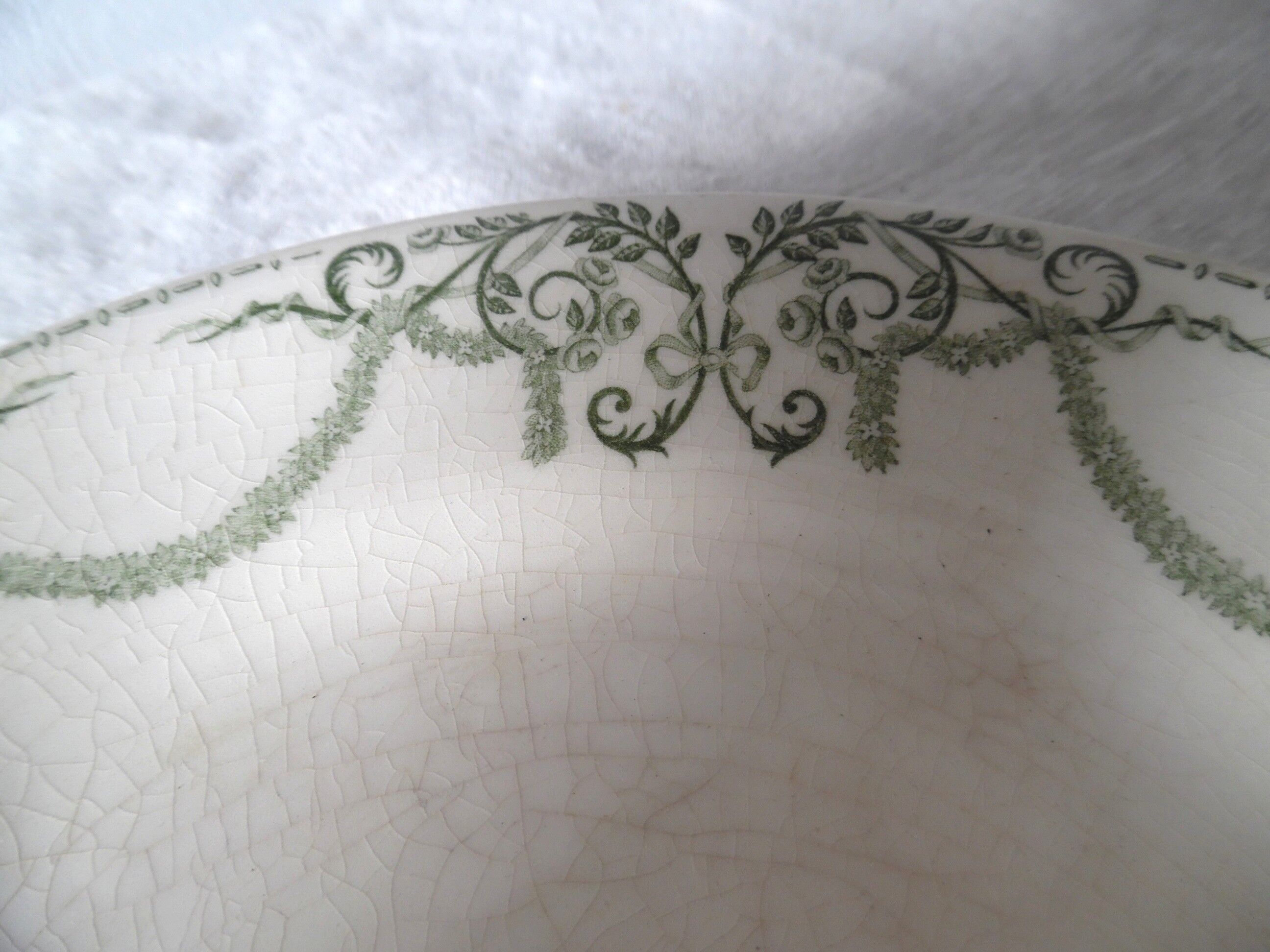 Compote little foot service napoleon of creil and montereau