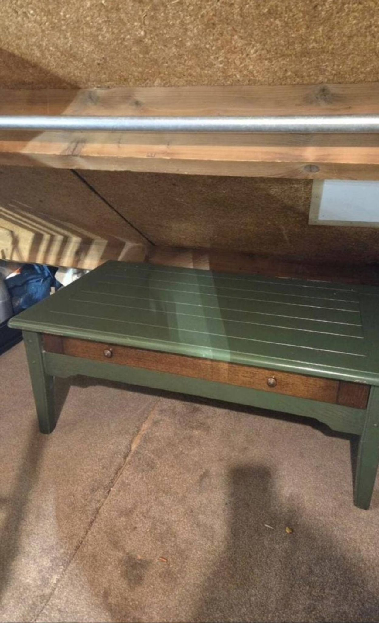 Table basse de ferme rustique