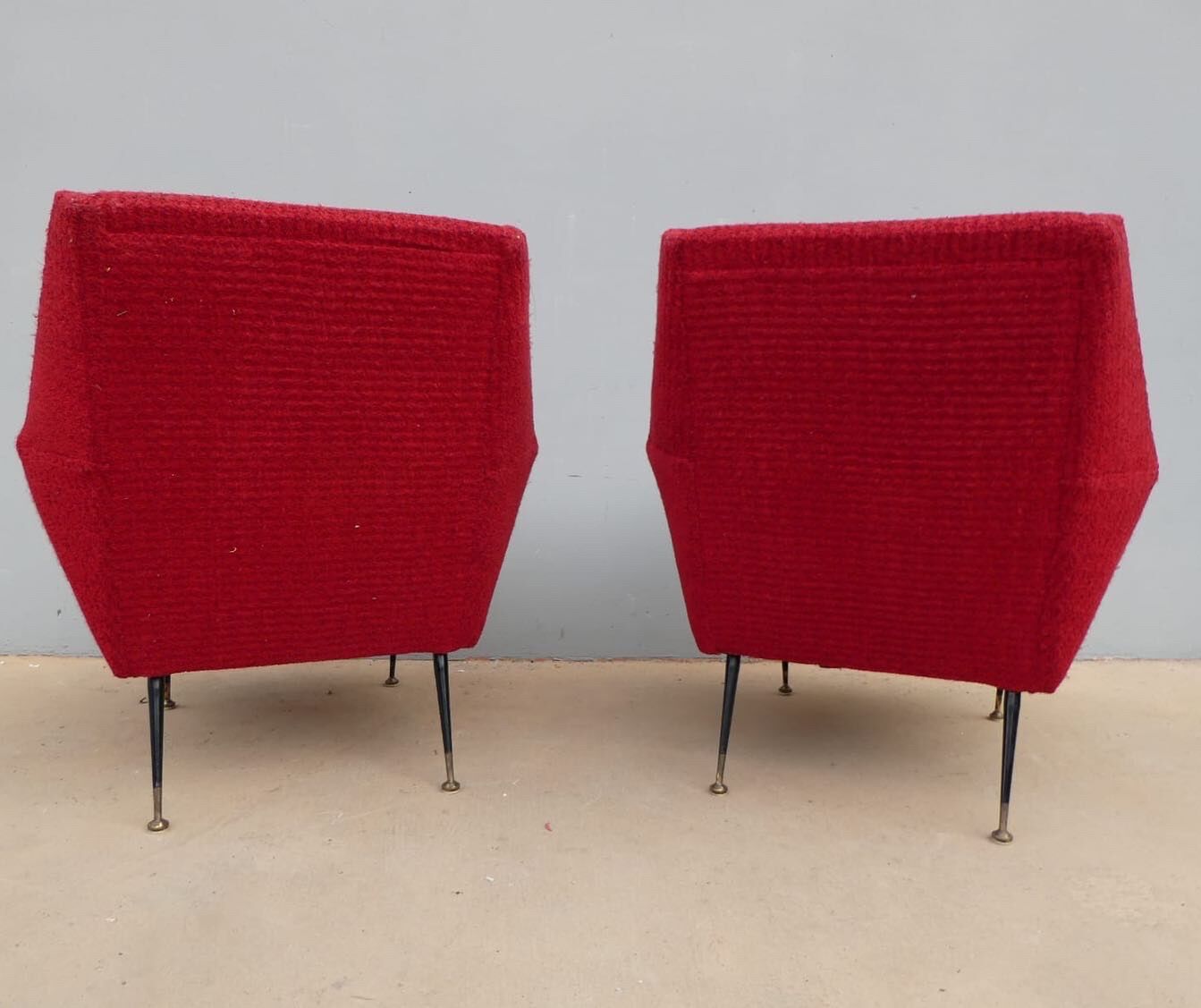 Paire de fauteuils vintage Italie, 1960