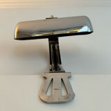 Vintage modernist wall lamp to tighten, chromed metal, Austria 1930