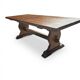 Monastery table in oak