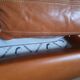 Heater and its vintage footrest rock bobois