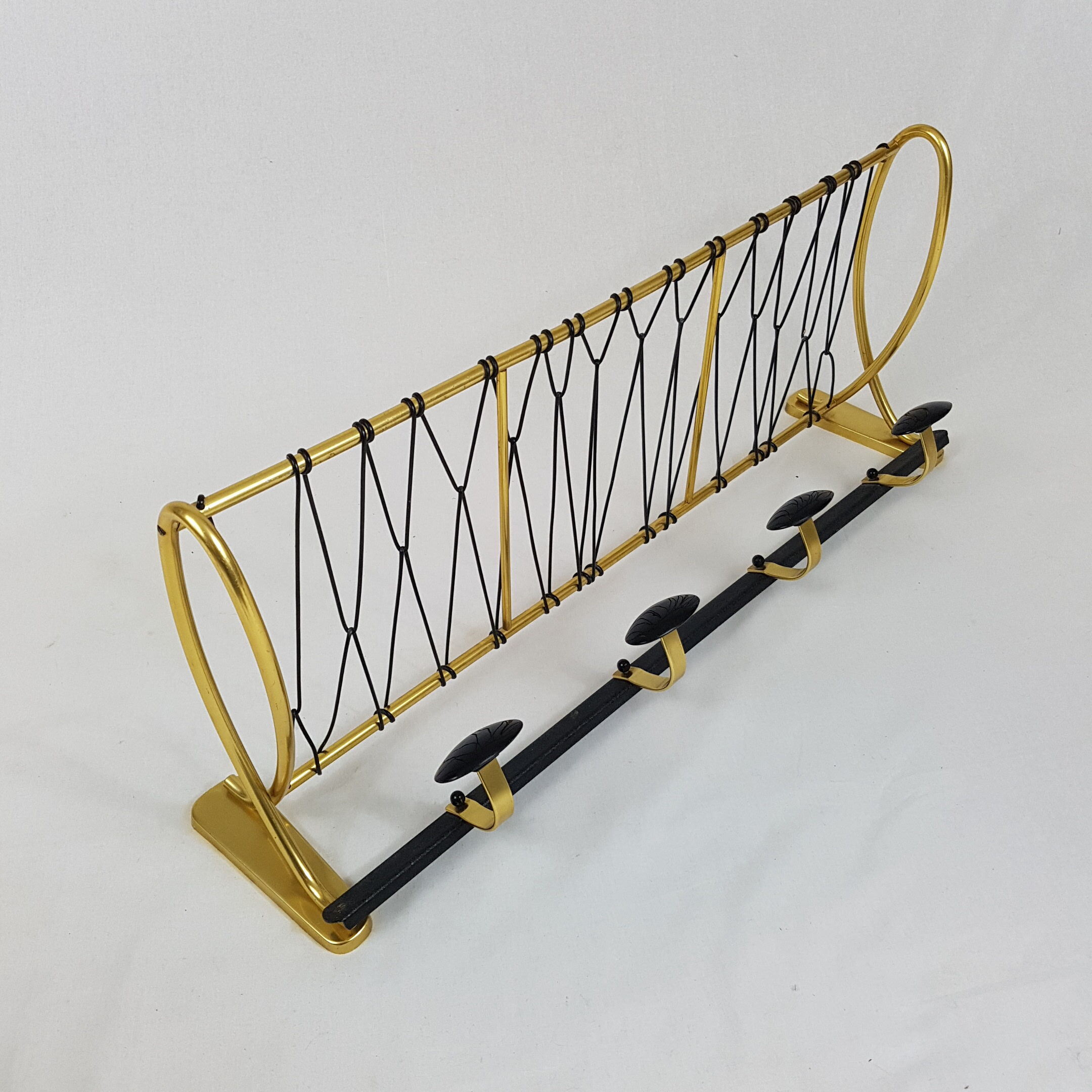 Coatrack garmet scoubidou Golden
