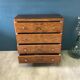 Vintage dresser with compass feet