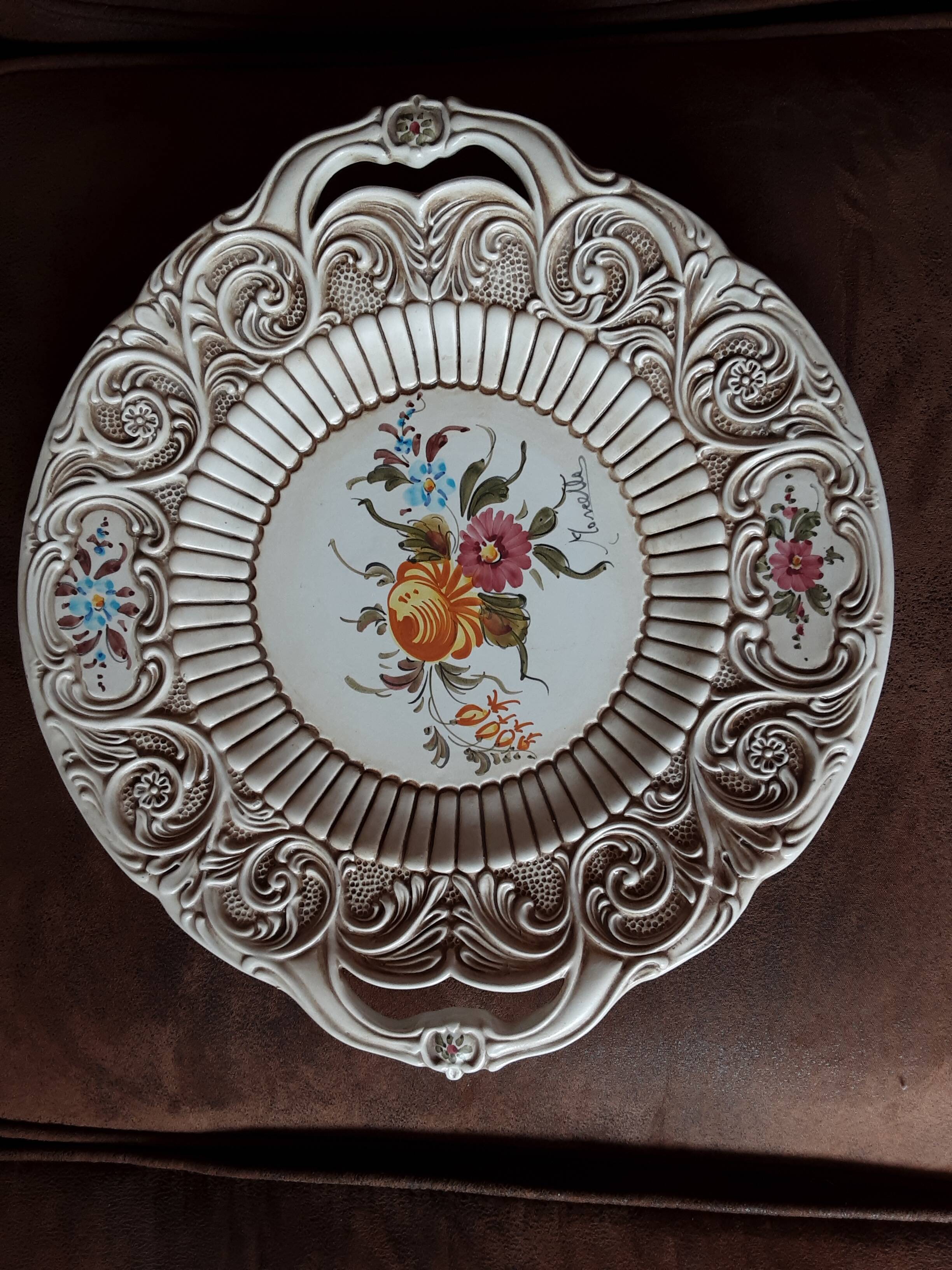 Italian ceramic dish