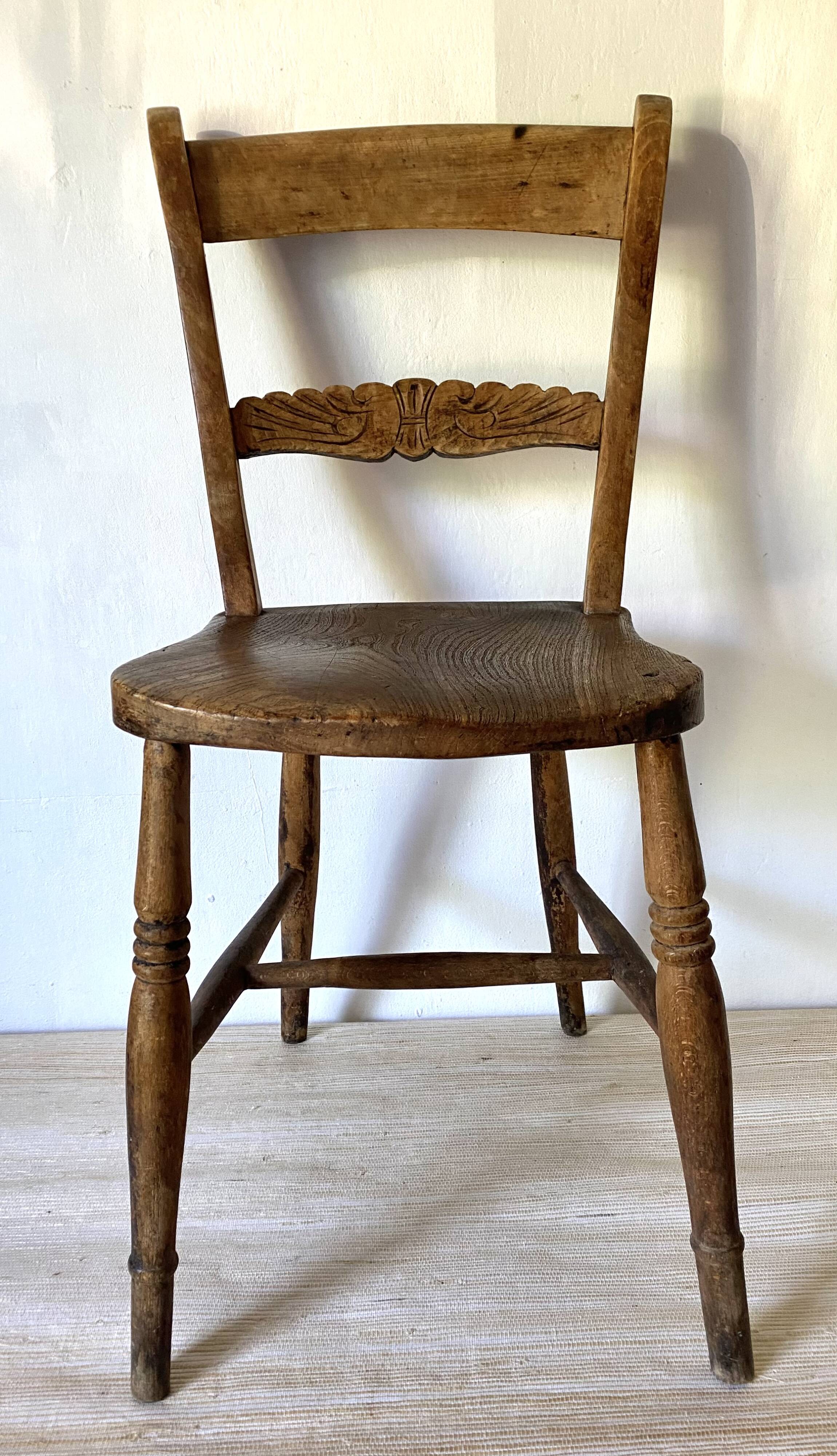 Old English chair, Victorian style
