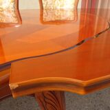 Oval table, Regency style, integrated extensions