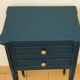 Art Deco B leu