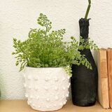 Cache pot vintage relooké