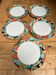 5 Pillivuyt "Toucan" plates