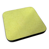 Yellow Formica trivet