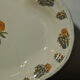Flat ewer basin earthenware Moustiers Sud France 18th century flower solanée