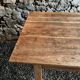 Antique French oak dining table, early 1900s - large farmhouse table for 12 people
