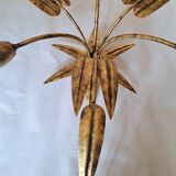 Gold metal ceiling light
